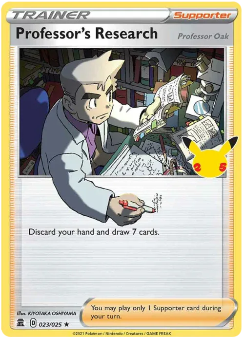 Professor's Research - Professor Oak