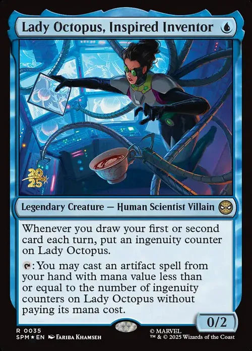 Lady Octopus, Inspired Inventor