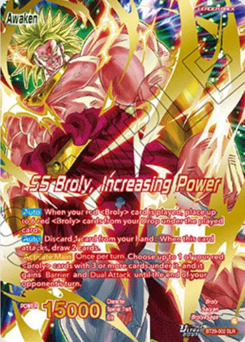 Broly // SS Broly, Increasing Power