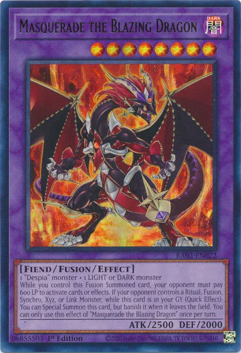 Masquerade the Blazing Dragon
