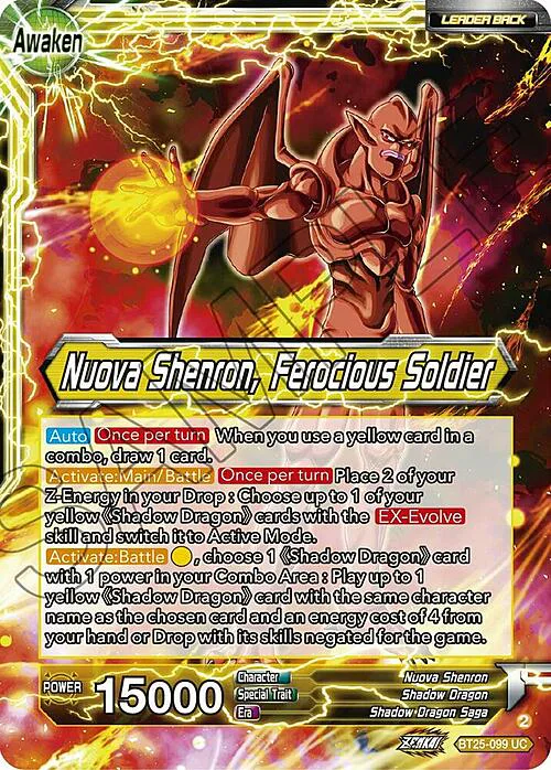 Nuova Shenron, Ferocious Soldier // Four-Star Ball
