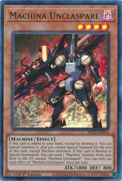 Machina Unclaspare