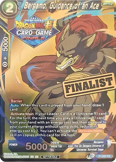 Bergamo, Guidance of an Ace