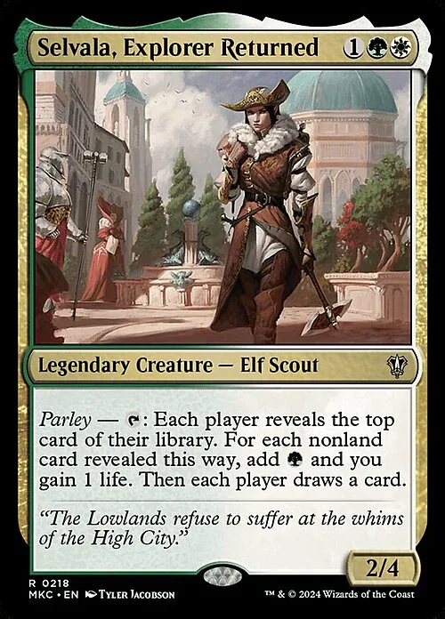 Selvala, Explorer Returned