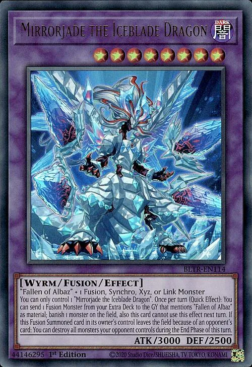 Mirrorjade the Iceblade Dragon