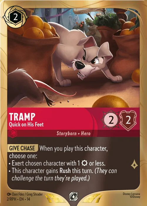 Tramp - Quick on His Feet