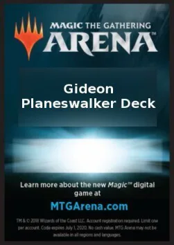 Arena Code Card
