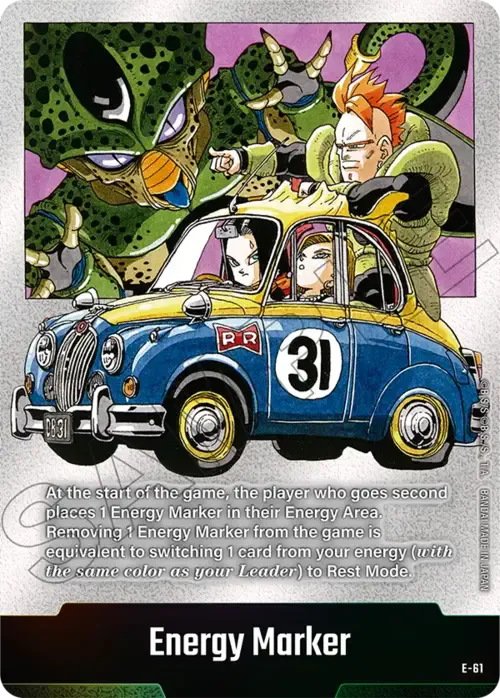 "Android 16, 17, 18 & Cell" Energy Marker