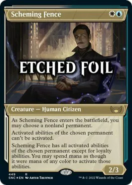 Scheming Fence