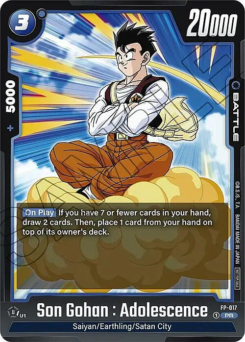 Son Gohan : Adolescence
