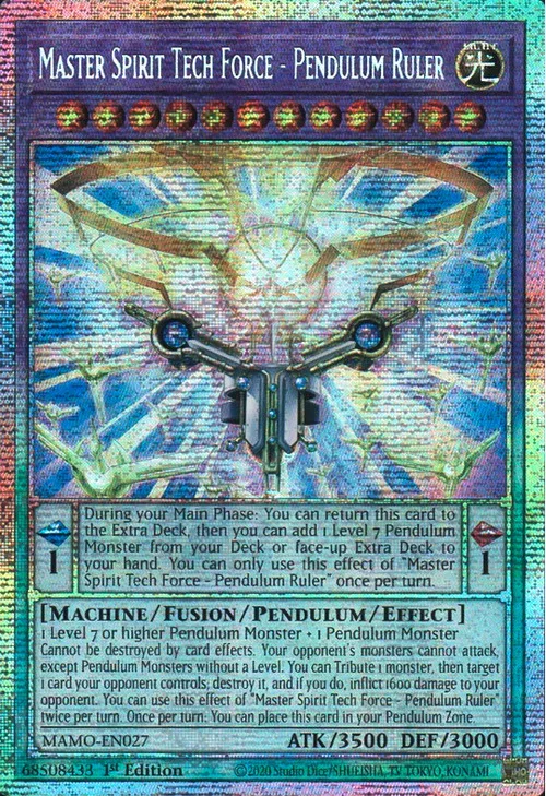 Master Spirit Tech Force - Pendulum Ruler