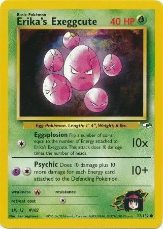 Erika's exeggcute