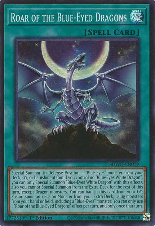 Roar of the Blue-Eyed Dragons