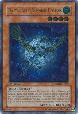 Crystal Beast Sapphire Pegasus