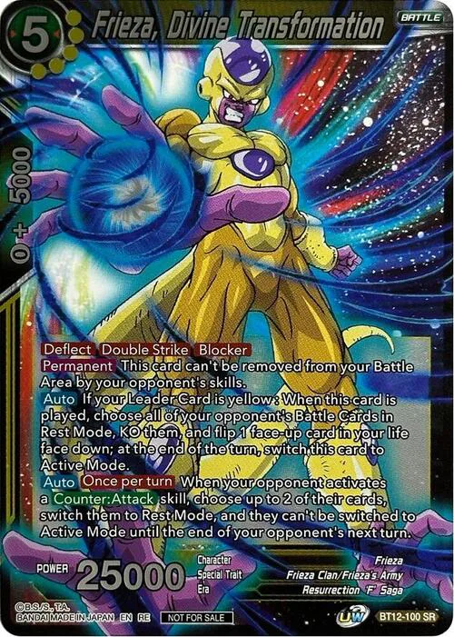 Frieza, Divine Transformation