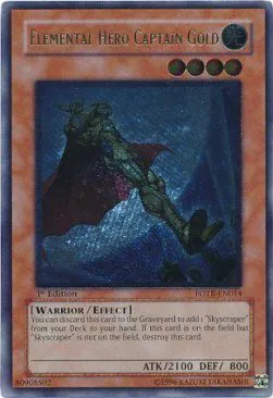 Elemental Hero Captain Gold