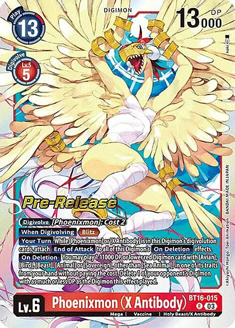 Phoenixmon (X Antibody)