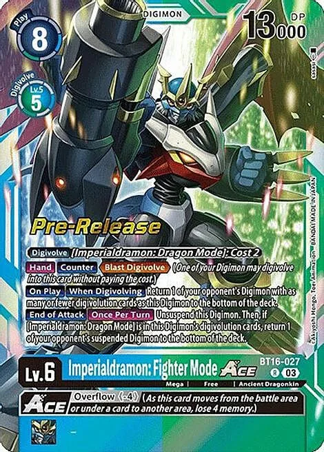 Imperialdramon: Fighter Mode Ace