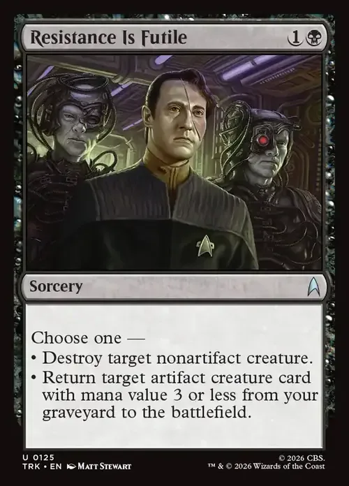 Resistance Is Futile