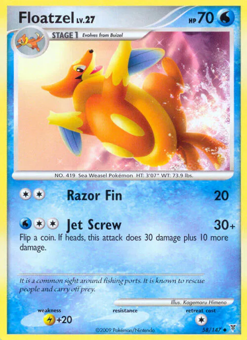 Floatzel Lv.27