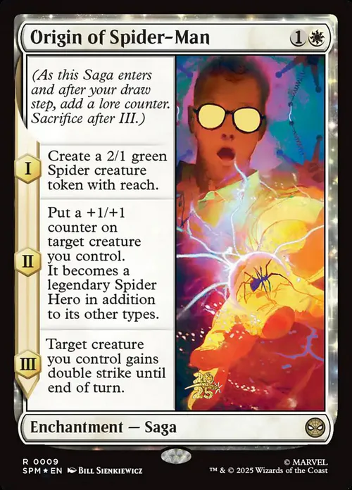Origin of Spider-Man
