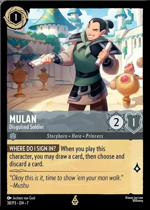 Mulan - Disguised Soldier