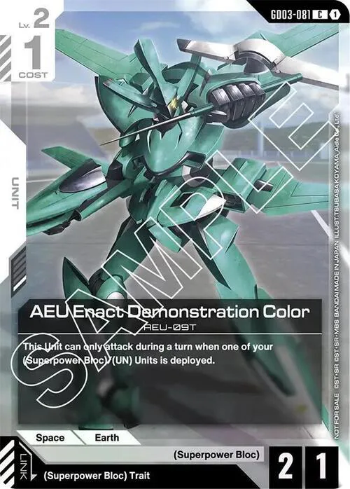AEU Enact Demonstration Color