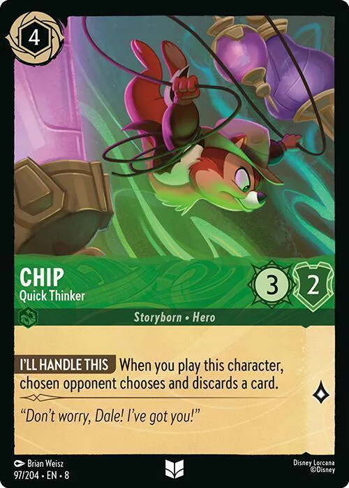 Chip - Quick Thinker
