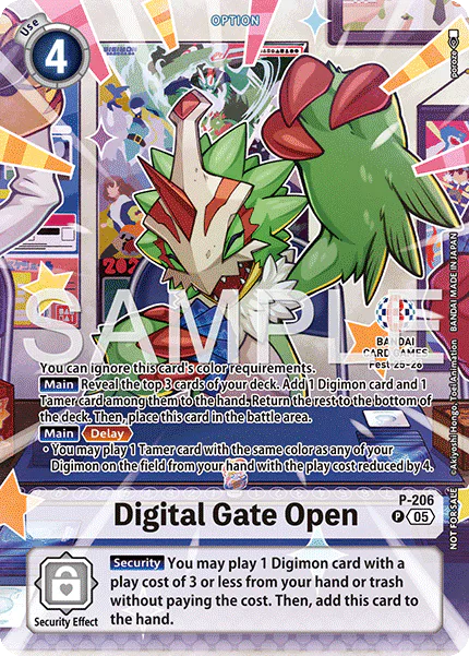 Digital Gate Open
