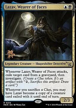 Lazav, Wearer of Faces