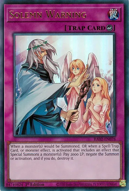 Solemn Warning