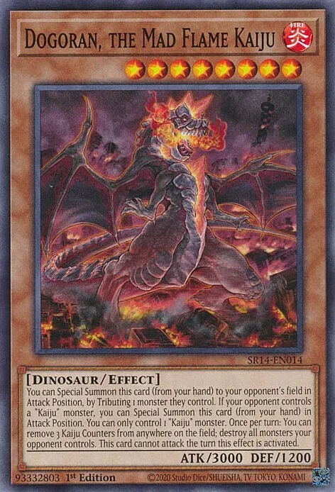 Dogoran, the Mad Flame Kaiju