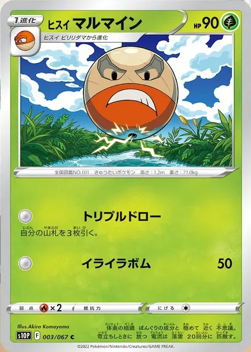 Hisuian Electrode