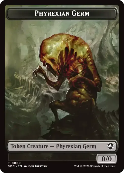 Phyrexian Germ // Treasure