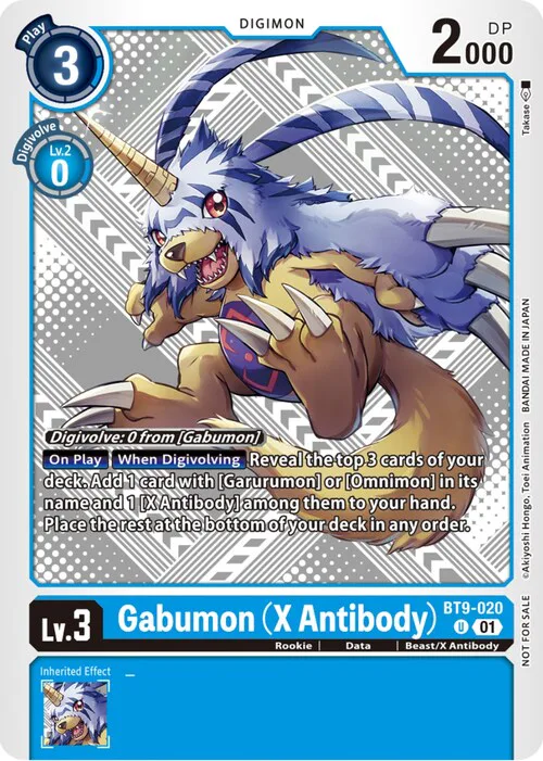 Gabumon (X Antibody)