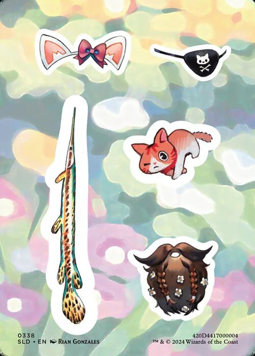 "Pick 'Em and Stick 'Em" Sticker Sheet