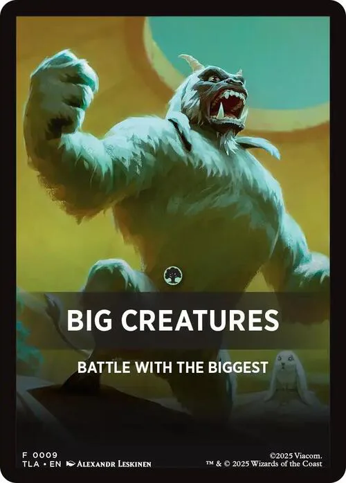 Theme Card: Big Creatures