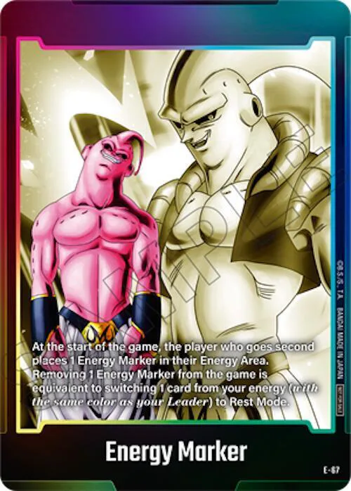 "Majinbuu" Energy Marker