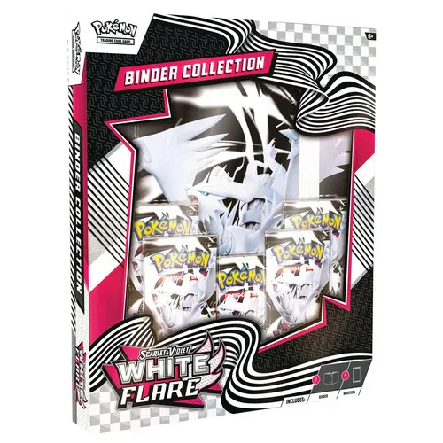 White Flare Binder Collection