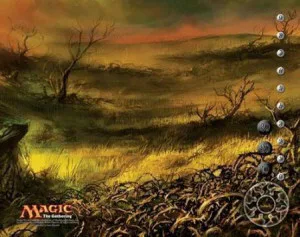 Shadowmoor: "Plains (Version 3)" Playmat