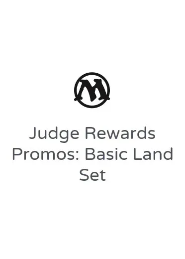 Judge Rewards Promos: Basic Land Set