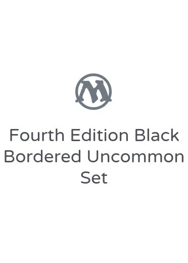 Fourth Edition Black Bordered Uncommon Set
