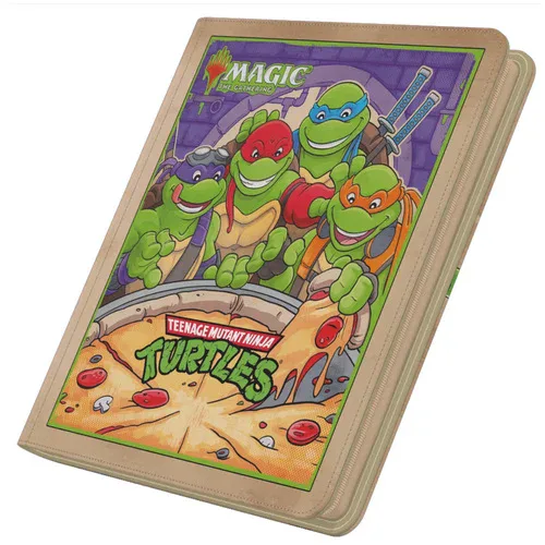 Teenage Mutant Ninja Turtles| Zipfolio 480 Xenoskin "Pizza Box" 12-Pocket Binder
