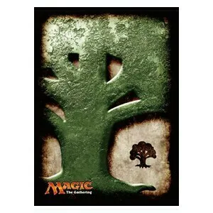 80 Green Mana Sleeves