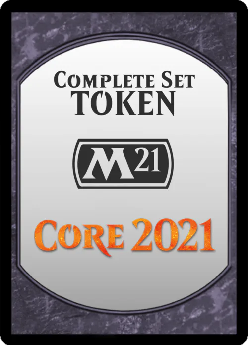 Core Set 2021 Token Set