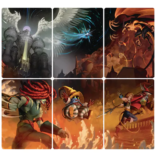 FINAL FANTASY Holiday Release | "The Siege of Alexandria" Scene Art Cards Set