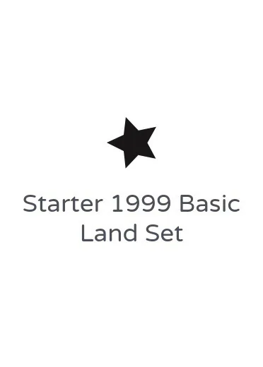 Starter 1999 Basic Land Set