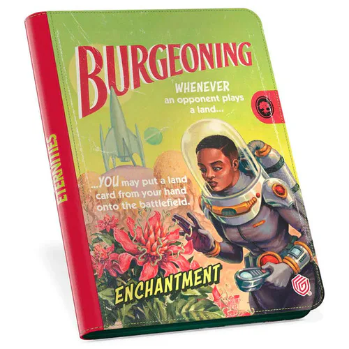 Edge of Eternities: "Burgeoning" Zipfolio 360 Xenoskin 9-Pocket Binder