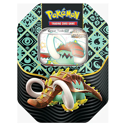 Paldean Fates: Great Tusk ex Tin