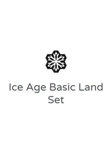 Ice Age Basic Land Set